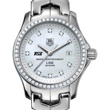 ASU TAG Heuer Watch - Women's Link w/ Diamond B