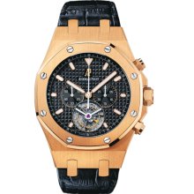 Audemars Piguet Men's Royal Oak Black Dial Watch 25977OR.OO.D005CR.01