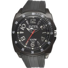 Avion U1500ne Falcon Black Mens Gents Designer Watch Rrp Â£249.99