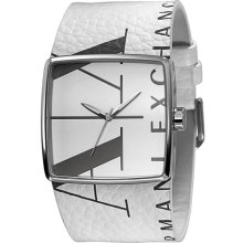 AX Armani Exchange Square Logo Watch