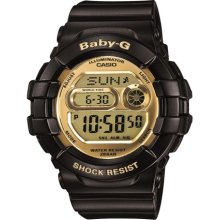 Baby-G 3D Dial Digital Watch, 46mm x 42mm Black/ Gold