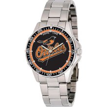 Baltimore Orioles Men's Coach Series Steel Watch