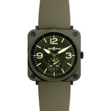 Bell & Ross BR-S Military Ceramic Rubber