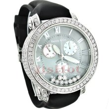 Benny and Co Mens Floating Diamond Watch 8 Carats