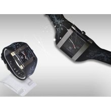 Black Beautiful Flower Style Waterproof Wrist Watch Digital Alarm for