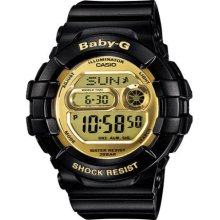 Black casio baby-g shiny dial watch bgd141-1