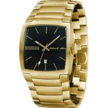 Black Dice Bd-001-10 Mens Flow Black Gold Watch