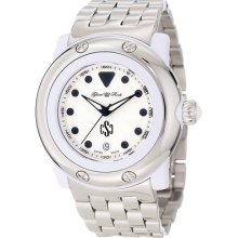 Bnib Glam Rock Miami Beach Gk 1023 Silver Guillochedial Unisex Watch $ 595