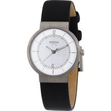 Boccia Women's Quartz Watch 3123-09 With Leather Strap