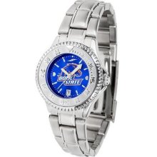 Boise State Broncos Women's Stainless Steel Dress Watch