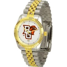 Bowling Green Falcons BG Mens Steel Executive Watch