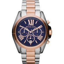 Bradshaw Rose Two Tone Navy Dial Watch