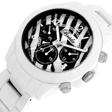 Breda Women's Sydney Watch Color: White Zebra