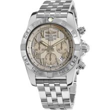 Breitling Men's 'chronomat B01' Silver Dial Chronograph Watch