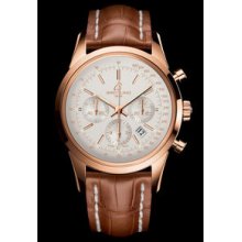 Breitling Transocean Chrono Red Gold Watch #511