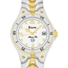 Bulova 98b78 Marine Star Two-tone Men's Watch