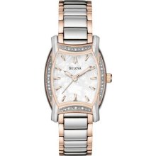 Bulova 98r138 Diamond Ladies Watch ...