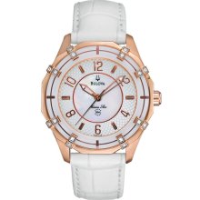 Bulova 98R150 Watch Marine Star Ladies - MOP Dial