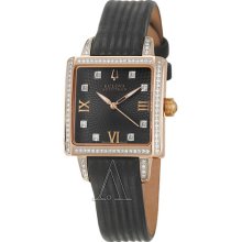 Bulova Accutron Women's 'Masella' Gold Plated Quartz Watch