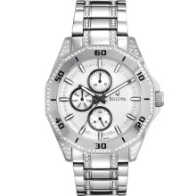 Bulova Crystal Bracelet Multifunction Men's watch #96C110