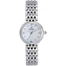 Bulova Diamond Petite Classic Women's Watch 96P122