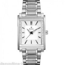 Bulova Diamond White Dial Men's Watch 96e113