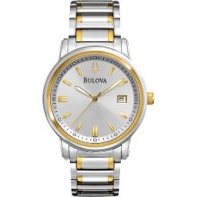 Bulova Dress Highbridge Two-Tone Stainless Steel Men's Watch