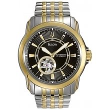 Bulova Men's Two Toned Thru-back Automatic Watch 313122