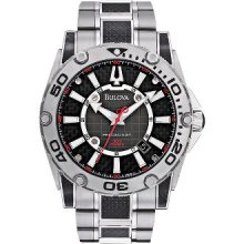 Bulova Precisionist Champlain Collection Men's Watch in Stainless