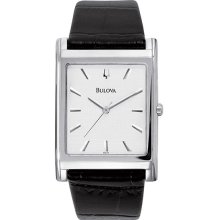 Bulova Stainless Steel 29mm Dress Watch