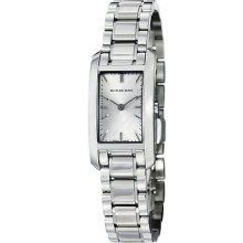 Burberry Women's 'Heritage' Silver Dial Stainless Steel Quartz Watch