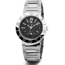 Bvlgari Men's Bvlgari Bvlgari Black Dial Watch BB38BSSDAUTO/N