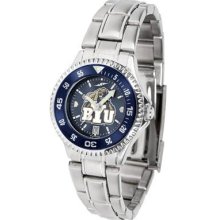 BYU Brigham Young Women's Stainless Steel Dress Watch