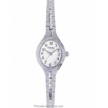 Caravelle by Bulova Women's 47E05 Bracelet White Dial Watch