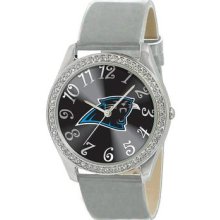 Carolina Panthers Glitz Ladies Watch - Nfl-gli-car