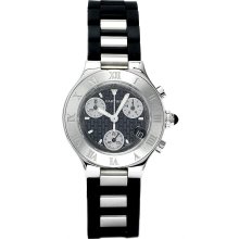 Cartier 21 Must De Cartier Chronograph Mens Watch W10125U2