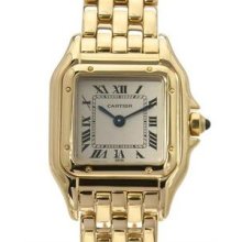 Cartier LU Panthere 18K Gold Ladies Watch, 8/10 Condition