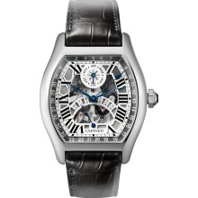 Cartier Men's Tortue Skeleton Dial Watch W1580004