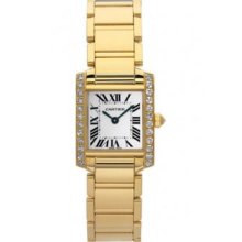 Cartier Tank Francaise Series Women's Watch WE1001R8