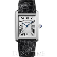 Cartier Tank Solo XL Stainless Steel Strap Men's Watch - W5200027