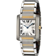 Cartier Watches Women's Tank Francaise Ivory Dial Two Tone Two Tone Iv