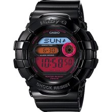 Casio Baby-G Black Dual Illuminator Watch BGD-140-1B