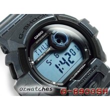 Casio G-shock Digital G-8900 G-8900sh G-8900sh-2dr Metallic Blue Flash Alert