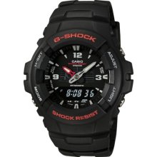 Casio G-SHOCK G100-1BV Wrist Watch - MenChronograph - Anadigi - Quartz