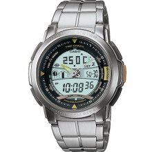 Casio Usa - Dual Display Sports Pathfinder Watch - Aqf100wd-9bv