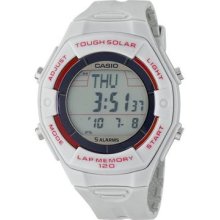 Casio Women's Solar Runners Watch Lws200h-8acf White