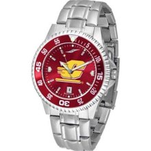 Central Michigan University Men's Stainless Steel Dress Watch