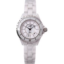 Ceramic Couture Women's White Designer Watch