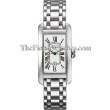 Certified Pre-Owned Medium Cartier Tank Americaine Gold Watch W26036L1