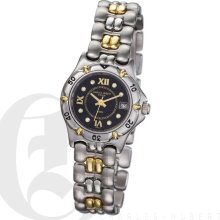 Charles Hubert Diamond & 18KT Gold S.S. Collection Women's Watch 18303D-LB